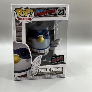 Funko POP Icons New York Comic Con Paulie Pigeon #23 2019 Exclusive Vinyl Figure